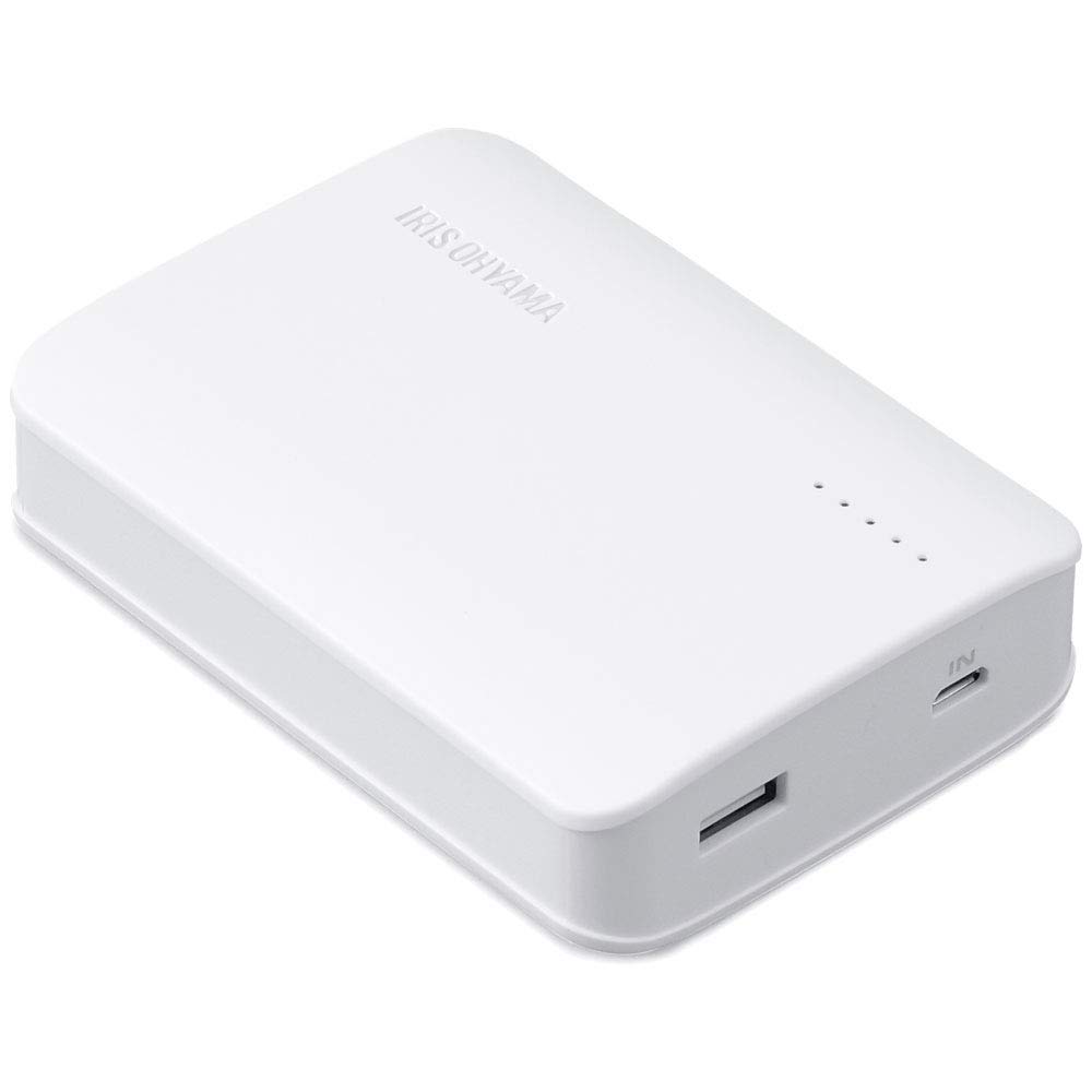 Amazon | アイリスオーヤマ モバイルバッテリー 10050mAh 12W 低電流
